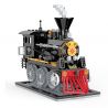 COGO 4214 non  TÀU HƠI NƯỚC MAO TRẠCH ĐÔNG bộ đồ chơi xếp lắp ráp ghép mô hình Trains Tàu Hỏa 246 khối