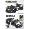 B BRAND K071-2 071-2 non  XE CẢNH SÁT DUBAI bộ đồ chơi xếp lắp ráp ghép mô hình Speed Champions Racing Cars Đua Xe Công Thức 208 khối