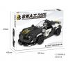 B BRAND K071-2 071-2 non  XE CẢNH SÁT DUBAI bộ đồ chơi xếp lắp ráp ghép mô hình Speed Champions Racing Cars Đua Xe Công Thức 208 khối
