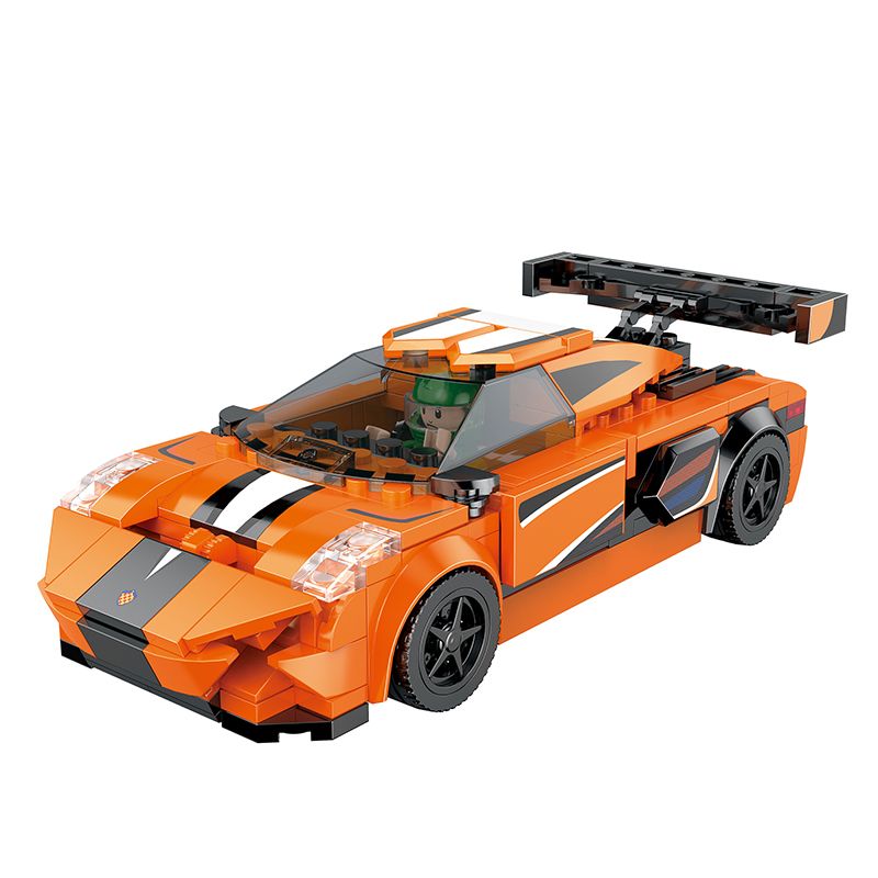 COGO 13443-2 non Lego NGÔ ĐỒNG bộ đồ chơi xếp lắp ráp ghép mô hình Speed Champions Racing Cars KOENIGSEGG Đua Xe Công Thức 283 khối