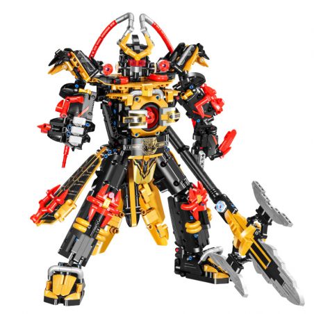 IM.MASTER QIHUI 6820 non  CHIẾN BINH VÔ SONG LỮ BỐ bộ đồ chơi xếp lắp ráp ghép mô hình  MECHANICAL MASTER Kỹ Thuật Công Nghệ Cao Mô Hình Phương Tiện 2088 khối