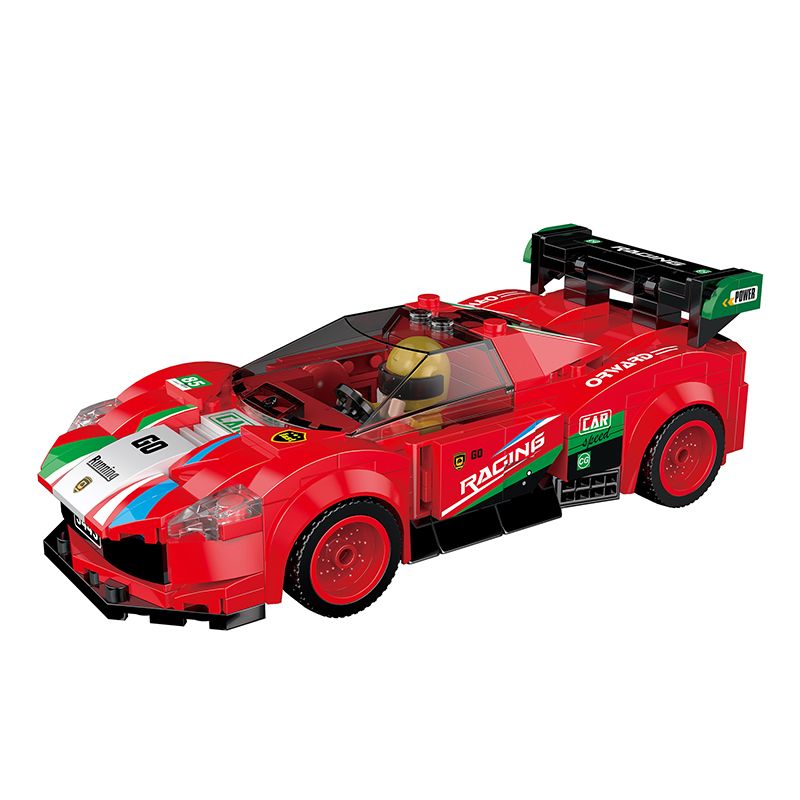 COGO 13441-1 non Lego SIÊU XE FERRARI GT bộ đồ chơi xếp lắp ráp ghép mô hình Speed Champions Racing Cars Đua Xe Công Thức 271 khối
