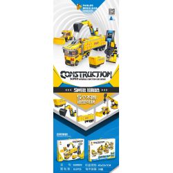 PanlosBrick 659009 Panlos Brick 659009 non  ĐỘI KỸ THUẬT ĐÔ THỊ bộ đồ chơi xếp lắp ráp ghép mô hình 611 khối