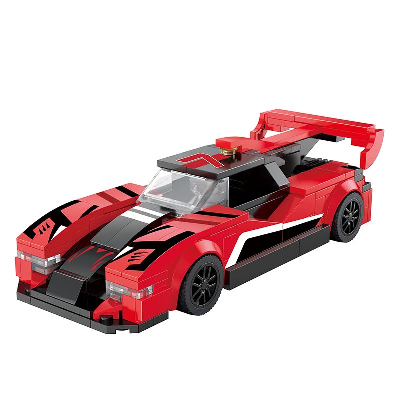 COGO 13442-3 non Lego GIẢI ĐUA XE LE MANS bộ đồ chơi xếp lắp ráp ghép mô hình Speed Champions Racing Cars Đua Xe Công Thức 257 khối