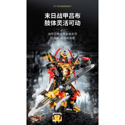 IM.MASTER QIHUI 6820 non  CHIẾN BINH VÔ SONG LỮ BỐ bộ đồ chơi xếp lắp ráp ghép mô hình  MECHANICAL MASTER Kỹ Thuật Công Nghệ Cao Mô Hình Phương Tiện 2088 khối