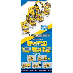 PanlosBrick 659009 Panlos Brick 659009 non  ĐỘI KỸ THUẬT ĐÔ THỊ bộ đồ chơi xếp lắp ráp ghép mô hình 611 khối