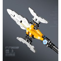 IM.MASTER QIHUI 6820 non  CHIẾN BINH VÔ SONG LỮ BỐ bộ đồ chơi xếp lắp ráp ghép mô hình  MECHANICAL MASTER Kỹ Thuật Công Nghệ Cao Mô Hình Phương Tiện 2088 khối