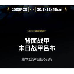 IM.MASTER QIHUI 6820 non  CHIẾN BINH VÔ SONG LỮ BỐ bộ đồ chơi xếp lắp ráp ghép mô hình  MECHANICAL MASTER Kỹ Thuật Công Nghệ Cao Mô Hình Phương Tiện 2088 khối