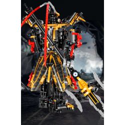 IM.MASTER QIHUI 6820 non  CHIẾN BINH VÔ SONG LỮ BỐ bộ đồ chơi xếp lắp ráp ghép mô hình  MECHANICAL MASTER Kỹ Thuật Công Nghệ Cao Mô Hình Phương Tiện 2088 khối