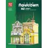 MouldKing 16023 Mould King 16023 non  NHÀ HÀNG PHÁP bộ đồ chơi xếp lắp ráp ghép mô hình Modular Buildings FRENCH RESTAURANT Mô Hình Nhà Cửa 3096 khối