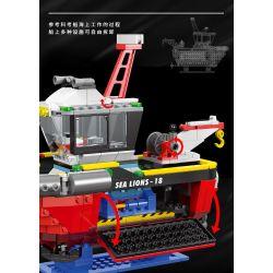 XINGBAO XB-18011 18011 XB18011 non  TÀU KÉO CẢNG bộ đồ chơi xếp lắp ráp ghép mô hình PORT TUG 438 khối