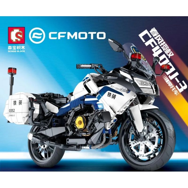 SEMBO 705903 non  XE MÁY CHUNFENG CF400J-3 bộ đồ chơi xếp lắp ráp ghép mô hình Motorcycle Motorbike CFMOTO Xe Hai Bánh 1195 khối SEMBO 705903 non  XE MÁY CHUNFENG CF400J-3 bộ đồ chơi xếp lắp ráp ghép mô hình Motorcycle Motorbike CFMOTO Xe Hai Bánh 1195 khối