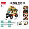 ACHKO 50053 non  PIZZA CAR. bộ đồ chơi xếp lắp ráp ghép mô hình PIZZA CART 362 khối