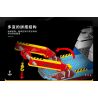 XINGBAO XB-18010 18010 XB18010 non  TÀU NGHIÊN CỨU VÙNG CỰC bộ đồ chơi xếp lắp ráp ghép mô hình POLAR RESEARCH VESSEL 500 khối