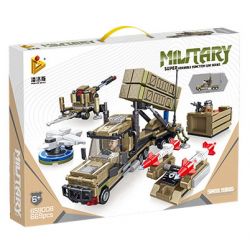 PanlosBrick 659008 Panlos Brick 659008 non  ĐỘI PHÒNG KHÔNG bộ đồ chơi xếp lắp ráp ghép mô hình 669 khối