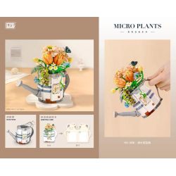 LOZ 1936 non  BÌNH TƯỚI CÂY TRỒNG TRONG CHẬU bộ đồ chơi xếp lắp ráp ghép mô hình 973 khối