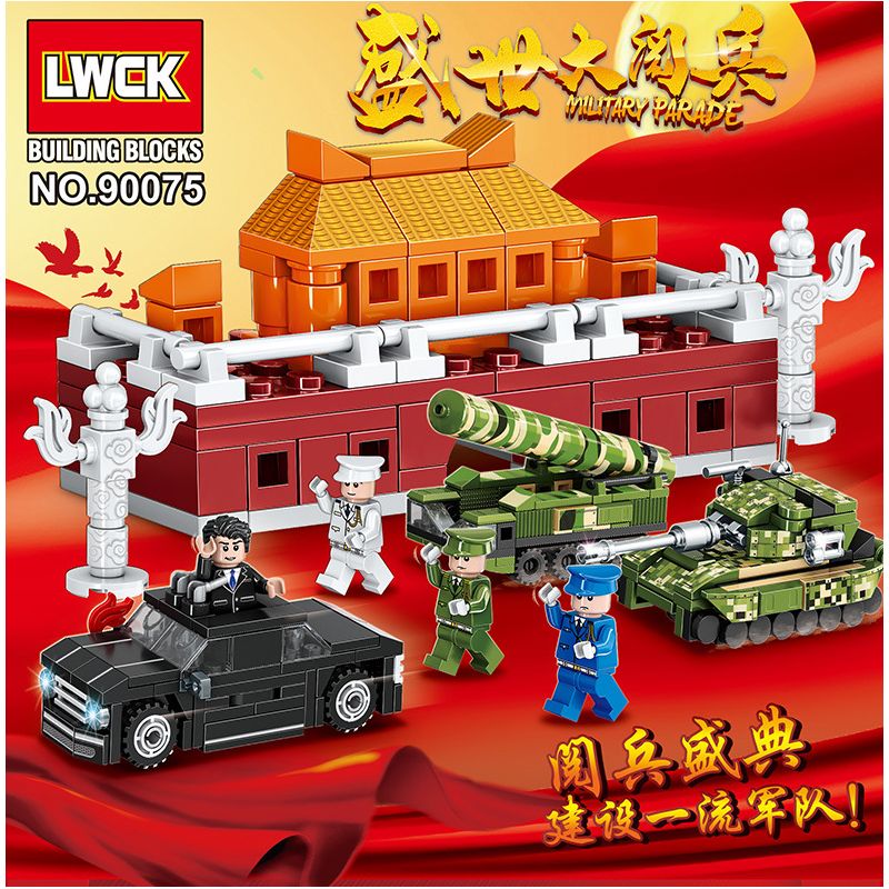 LWCK 90075 non Lego ĐẠI DIỄU HÀNH bộ đồ chơi xếp lắp ráp ghép mô hình Creator Sáng Tạo 459 khối
