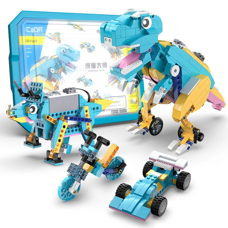 CADA DOUBLEE C71011 71011 non Lego BẬC THẦY LẬP TRÌNH bộ đồ chơi xếp lắp ráp ghép mô hình Technic CODING BOT Kỹ Thuật Công Nghệ Cao Mô Hình Phương Tiện 446 khối