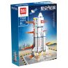 GAOMISI T1008 1008 non  TRUNG TÂM PHÓNG TÊN LỬA HÀNG KHÔNG VŨ TRỤ bộ đồ chơi xếp lắp ráp ghép mô hình STARS JOURNEY 409 khối