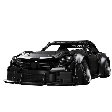 GOLDBERPOEMS U0100 0100 non  CHIẾN BINH ĐEN THẤP bộ đồ chơi xếp lắp ráp ghép mô hình 1:8 HELLAFLUSH CANIBEAT BLACK WARRIOR Tỷ Lệ 1:8