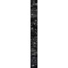 GOLDBERPOEMS U0100 0100 non  CHIẾN BINH ĐEN THẤP bộ đồ chơi xếp lắp ráp ghép mô hình 1:8 HELLAFLUSH CANIBEAT BLACK WARRIOR Tỷ Lệ 1:8
