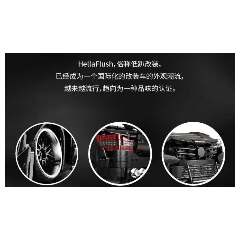 GOLDBERPOEMS U0100 0100 non  CHIẾN BINH ĐEN THẤP bộ đồ chơi xếp lắp ráp ghép mô hình 1:8 HELLAFLUSH CANIBEAT BLACK WARRIOR Tỷ Lệ 1:8