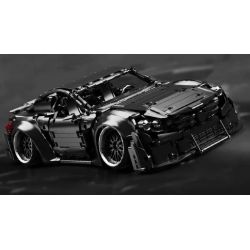 GOLDBERPOEMS U0100 0100 non  CHIẾN BINH ĐEN THẤP bộ đồ chơi xếp lắp ráp ghép mô hình 1:8 HELLAFLUSH CANIBEAT BLACK WARRIOR Tỷ Lệ 1:8