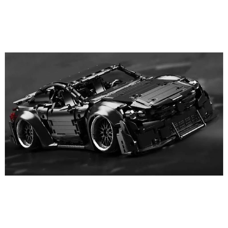 GOLDBERPOEMS U0100 0100 non  CHIẾN BINH ĐEN THẤP bộ đồ chơi xếp lắp ráp ghép mô hình 1:8 HELLAFLUSH CANIBEAT BLACK WARRIOR Tỷ Lệ 1:8