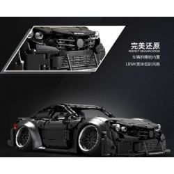 GOLDBERPOEMS U0100 0100 non  CHIẾN BINH ĐEN THẤP bộ đồ chơi xếp lắp ráp ghép mô hình 1:8 HELLAFLUSH CANIBEAT BLACK WARRIOR Tỷ Lệ 1:8