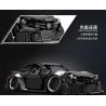 GOLDBERPOEMS U0100 0100 non  CHIẾN BINH ĐEN THẤP bộ đồ chơi xếp lắp ráp ghép mô hình 1:8 HELLAFLUSH CANIBEAT BLACK WARRIOR Tỷ Lệ 1:8
