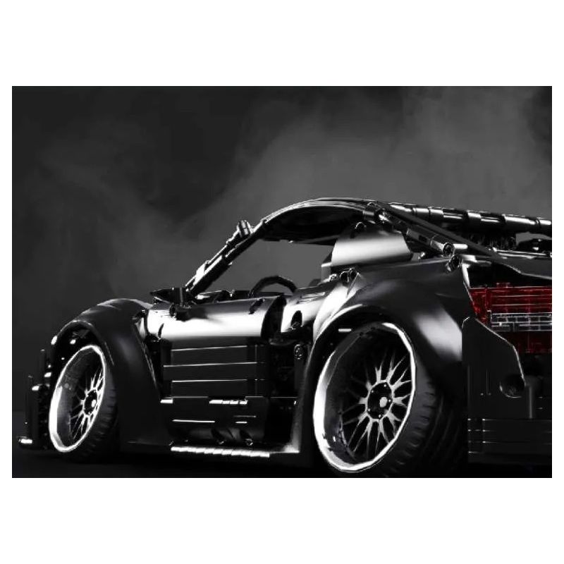 GOLDBERPOEMS U0100 0100 non  CHIẾN BINH ĐEN THẤP bộ đồ chơi xếp lắp ráp ghép mô hình 1:8 HELLAFLUSH CANIBEAT BLACK WARRIOR Tỷ Lệ 1:8