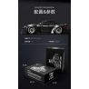 GOLDBERPOEMS U0100 0100 non  CHIẾN BINH ĐEN THẤP bộ đồ chơi xếp lắp ráp ghép mô hình 1:8 HELLAFLUSH CANIBEAT BLACK WARRIOR Tỷ Lệ 1:8