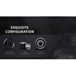 GOLDBERPOEMS U0100 0100 non  CHIẾN BINH ĐEN THẤP bộ đồ chơi xếp lắp ráp ghép mô hình 1:8 HELLAFLUSH CANIBEAT BLACK WARRIOR Tỷ Lệ 1:8