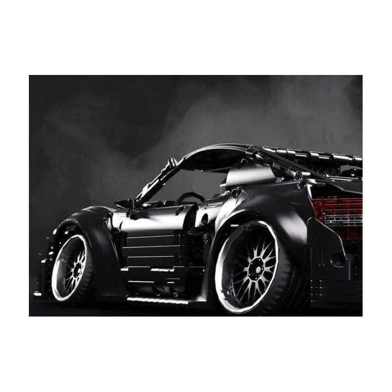 GOLDBERPOEMS U0100 0100 non  CHIẾN BINH ĐEN THẤP bộ đồ chơi xếp lắp ráp ghép mô hình 1:8 HELLAFLUSH CANIBEAT BLACK WARRIOR Tỷ Lệ 1:8