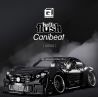 GOLDBERPOEMS U0100 0100 non  CHIẾN BINH ĐEN THẤP bộ đồ chơi xếp lắp ráp ghép mô hình 1:8 HELLAFLUSH CANIBEAT BLACK WARRIOR Tỷ Lệ 1:8