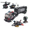 PanlosBrick 659006 Panlos Brick 659006 non  ĐỘI CỨU HỘ SWAT bộ đồ chơi xếp lắp ráp ghép mô hình 672 khối