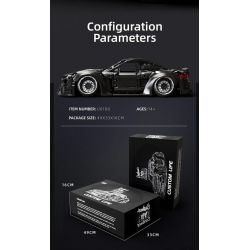 GOLDBERPOEMS U0100 0100 non  CHIẾN BINH ĐEN THẤP bộ đồ chơi xếp lắp ráp ghép mô hình 1:8 HELLAFLUSH CANIBEAT BLACK WARRIOR Tỷ Lệ 1:8