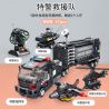 PanlosBrick 659006 Panlos Brick 659006 non  ĐỘI CỨU HỘ SWAT bộ đồ chơi xếp lắp ráp ghép mô hình 672 khối
