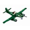 SLUBAN M38-B0977 B0977 0977 M38B0977 38-B0977 non  MÁY BAY PHẢN LỰC ME262 bộ đồ chơi xếp lắp ráp ghép mô hình 338 khối