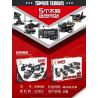PanlosBrick 659006 Panlos Brick 659006 non  ĐỘI CỨU HỘ SWAT bộ đồ chơi xếp lắp ráp ghép mô hình 672 khối