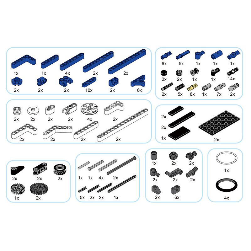 QUNLONG QL1204 1204 non  MÁY MÓC KHOA HỌC VÀ CÔNG NGHỆ bộ đồ chơi xếp lắp ráp ghép mô hình  Kỹ Thuật Công Nghệ Cao Mô Hình Phương Tiện 173 khối