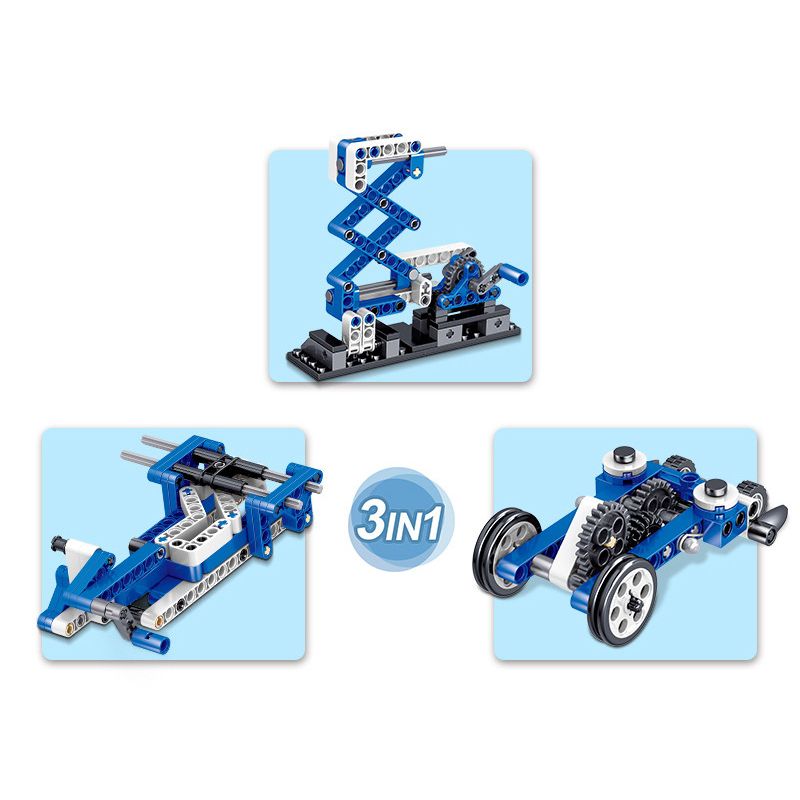 QUNLONG QL1204 1204 non  MÁY MÓC KHOA HỌC VÀ CÔNG NGHỆ bộ đồ chơi xếp lắp ráp ghép mô hình  Kỹ Thuật Công Nghệ Cao Mô Hình Phương Tiện 173 khối