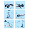 QUNLONG QL1201 1201 non  MÁY MÓC ĐIỆN LÕI ĐẶT XE ĐẨY TAY CON LẮC HỖ TRỢ TRÌNH ĐIỀU KHIỂN CỌC CÂU CÁ bộ đồ chơi xếp lắp ráp ghép mô hình  Kỹ Thuật Công Nghệ Cao Mô Hình Phương Tiện 233 khối