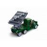 SLUBAN M38-B0975 B0975 0975 M38B0975 38-B0975 non  BỆ PHÓNG TÊN LỬA KATYUSHA bộ đồ chơi xếp lắp ráp ghép mô hình 201 khối