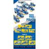 PanlosBrick 659005 Panlos Brick 659005 non  ĐỘI CỨU HỘ CẢNH SÁT bộ đồ chơi xếp lắp ráp ghép mô hình 658 khối