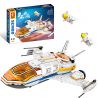 SEMBO 203309 non  SHARE FI KHÔNG GIAN bộ đồ chơi xếp lắp ráp ghép mô hình Space SPACE SHUTTLE Thám Hiểm Không Gian 397 khối