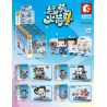 SEMBO 203062 203063 203064 203065 non  4 NHÀ KHOA HỌC PHI HÀNH GIA THƯỜNG PHỤC VỤ CÁC NGHIÊN CỨU bộ đồ chơi xếp lắp ráp ghép mô hình Military Army Quân Sự Bộ Đội 699 khối