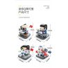 SEMBO 203062 203063 203064 203065 non  4 NHÀ KHOA HỌC PHI HÀNH GIA THƯỜNG PHỤC VỤ CÁC NGHIÊN CỨU bộ đồ chơi xếp lắp ráp ghép mô hình Military Army Quân Sự Bộ Đội 699 khối