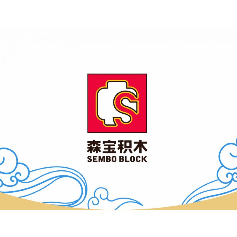 SEMBO 613001 613002 613003 613004 613005 613006 non  QUÁI THÚ NGOÀI HÀNH TINH QI MENG 6 LOẠI bộ đồ chơi xếp lắp ráp ghép mô hình