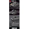 TA GAOLE T4016 4016 non  BỂ HỔ bộ đồ chơi xếp lắp ráp ghép mô hình Military Army TIGER TANK Quân Sự Bộ Đội 2236 khối